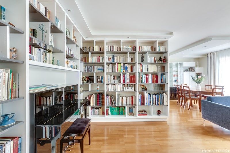 SALON AMÉNAGÉ A COURBEVOIE — vue 3
